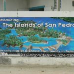 On the island north of San Pedro are new developments