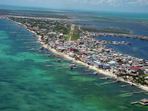 San Pedro Town is the major settlement on the island.