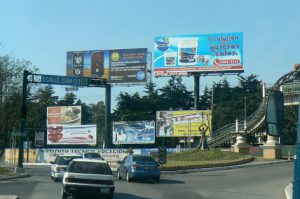 Entering Guatemala City