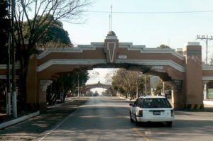 Entry arches to Guatemala City