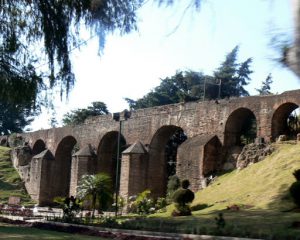 Old viaduct in Guatemala City