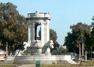 Monument in central Guatemala City