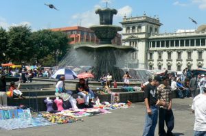 Central Plaza on Sunday