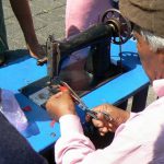 Tailor making cloth flowers
