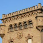 Detail of Police headquarters (?)