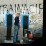 Taking a leak on the street is not uncommon. There