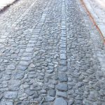 Cobblestone street