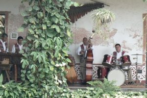 Mariachi band at a hotel
