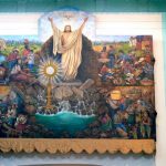 Altar detail of Iglesia y Convento de San Francisco