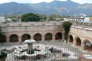 Convent cloisters in Our Lady of Mercy (Merced) church; large