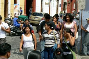 Busy street