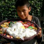 Same boy, same sweets, charming face