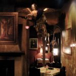 Interior of boutique restaurant DaVinci