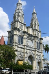 Iglesia El Calvario (unused) on Plaza Barrios in central San