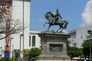 Monument to hero Captain Gerardo Barrios