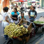 Many fruit vendors