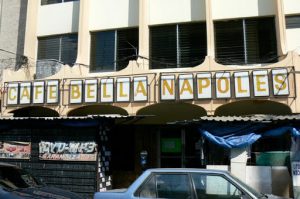 Famous cafe Bella Napoles