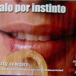 Poster at Entreamigos for condom use