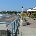 Along the beach in Libertad