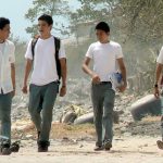 Students off to school