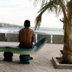 Watching the surf