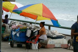 Life on the fishing pier