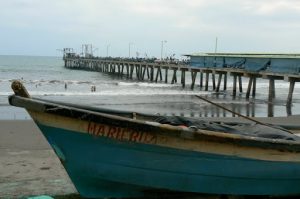 Fishing pier in Libertad