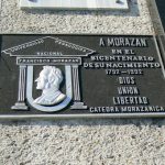 Grave of famous educator Francisco Morazan