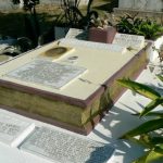 Grave of author Martinez