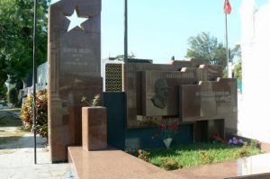 Grave of Schafih Handal , political leader; "Remember me as a