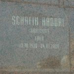 Grave of Schafih Handal , political leader