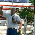 Street preacher in Libertad Park