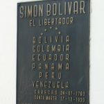 Monument to Simon Bolivar, liberator