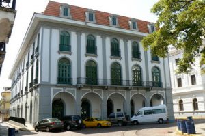 The Panama Canal museum was once the corporate headquarters during