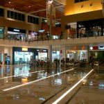 Inside shopping mall