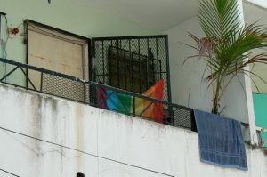 Is that a rainbow flag?