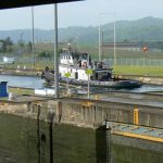 Tugboat in the canal