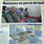 During our visit to Panama on 12 January 2010: Headline: 'Haitians