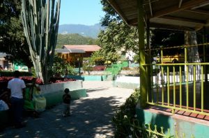 Central square in Boquete