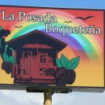 Colorful sign for the Boquete Inn