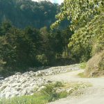 Back road in the mountains near Boquete