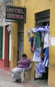 Not too busy shopkeeper