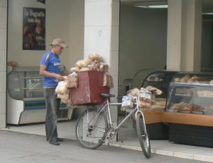 Getting ready to sell daily bread