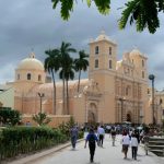 Cathedral (built 1765-82) on Plaza Morazan, central city