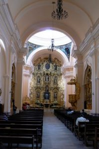 Interior of Cathedral on Plaza Morazan