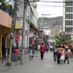 Pedestrian street downtown