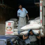 Morning delivery of flour