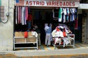 Inexpensive clothing store