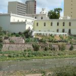 Former presidential palace on the Choluteca River