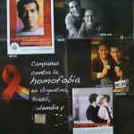 Anti-homophobia poster: "Companies against homophobia in Argentina, Brasil, Colombia and
